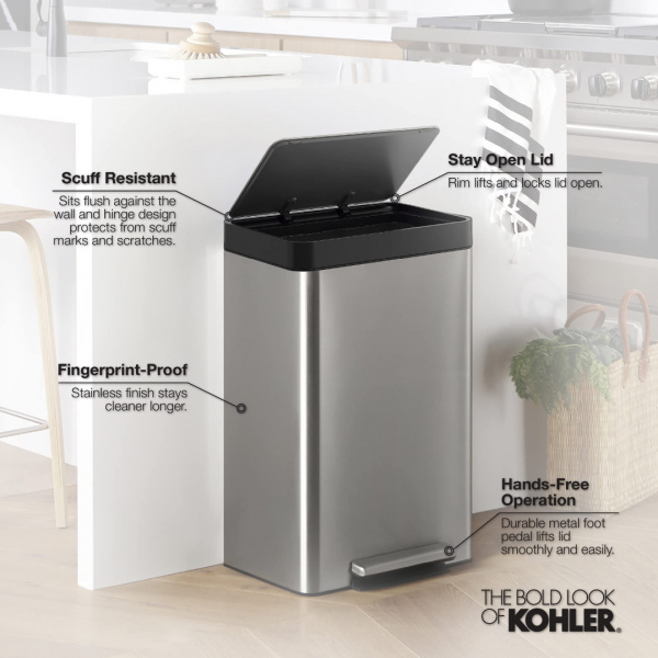 Kohler Trash Can 47L